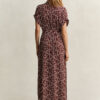 Monogram Cap Sleeve Dress