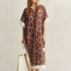 Monogram Cotton Silk Caftan