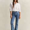 Monogram Flared Jeans