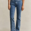 Monogram Flared Jeans