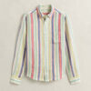 Multistriped Linen Shirt