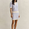 Multistriped Textured Top