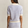 Multistriped Textured Top