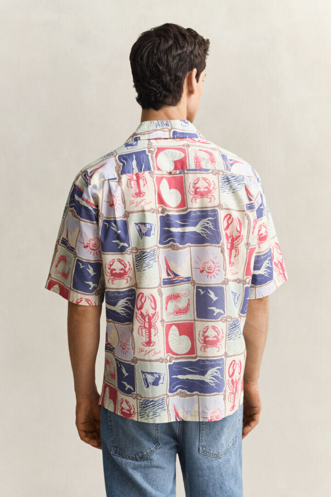 Nautical Short Sleeve Shirt