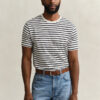Pima Cotton Striped T-Shirt