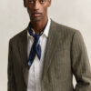 Pinstriped Suit Jacket