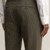 Pinstriped Suit Pants