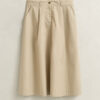 Pleated Chino Skirt