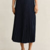 Pleated Midi Skirt
