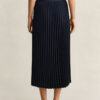 Pleated Midi Skirt