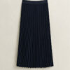 Pleated Midi Skirt