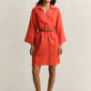 Popover Linen Dress