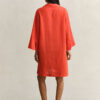 Popover Linen Dress