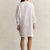 Popover Linen Dress
