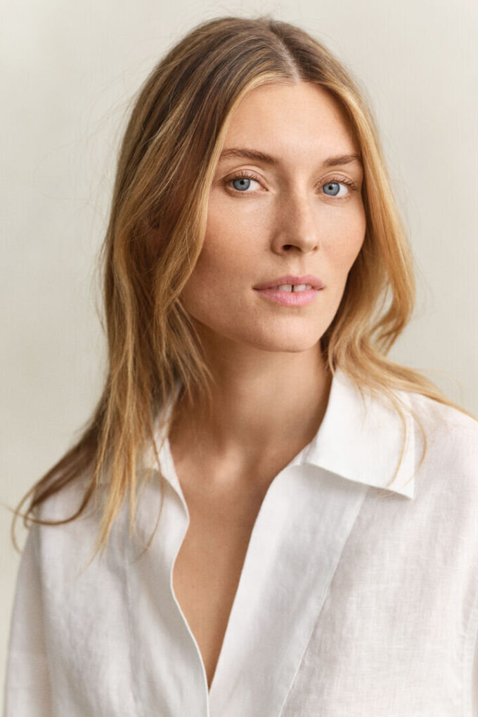 Popover Linen Shirt