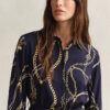 Printed Shirt Dress