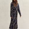 Printed Shirt Dress