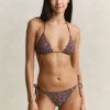 Printed Side Tie Bikini Bottoms