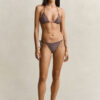 Printed Side Tie Bikini Bottoms