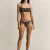 Printed Side Tie Bikini Bottoms