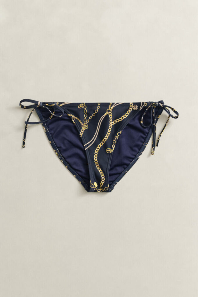 Printed Side Tie Bikini Bottoms