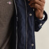 Quilted Windcheater Mid-Length Jacket