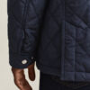 Quilted Windcheater Mid-Length Jacket