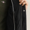 Quilted Windcheater Mid-Length Jacket