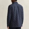 Quilted Windcheater Mid-Length Jacket