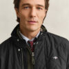 Quilted Windcheater Mid-Length Jacket