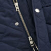 Quilted Windcheater Mid-Length Jacket