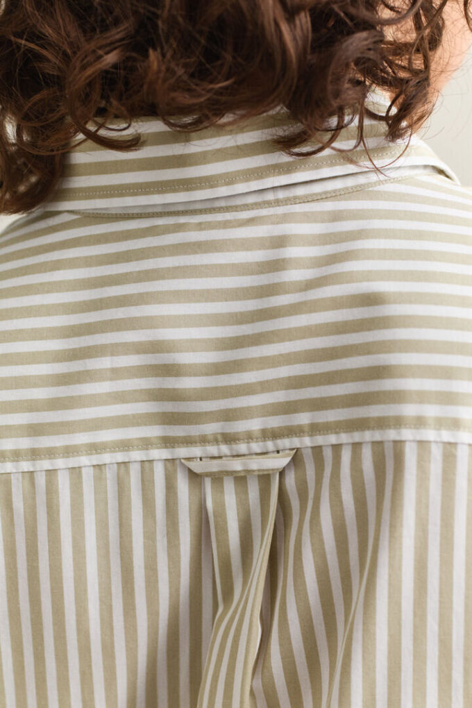 Regular Fit Classic Striped Poplin Shirt