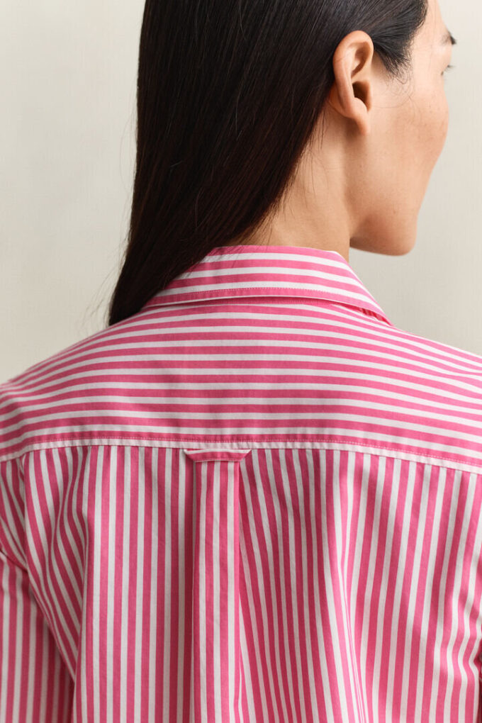 Regular Fit Classic Striped Poplin Shirt