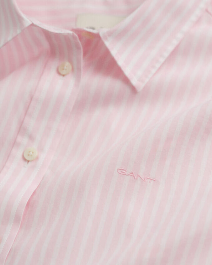 Regular Fit Classic Striped Poplin Shirt