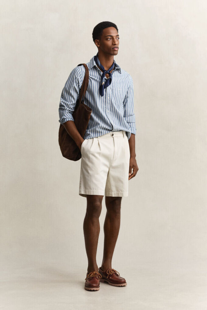 Regular Fit Dobby Striped Shirt
