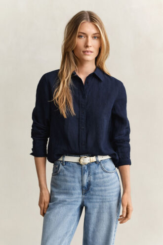 Regular Fit Linen Shirt