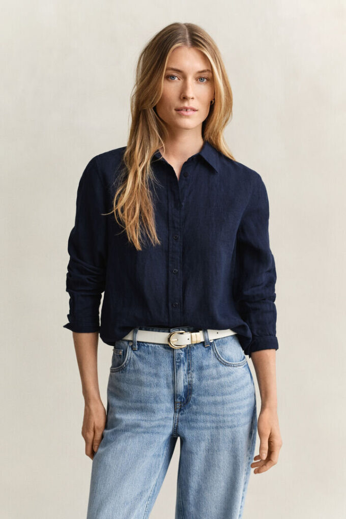 Regular Fit Linen Shirt