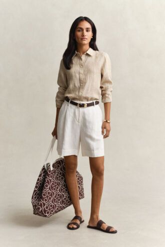 Regular Fit Linen Shirt