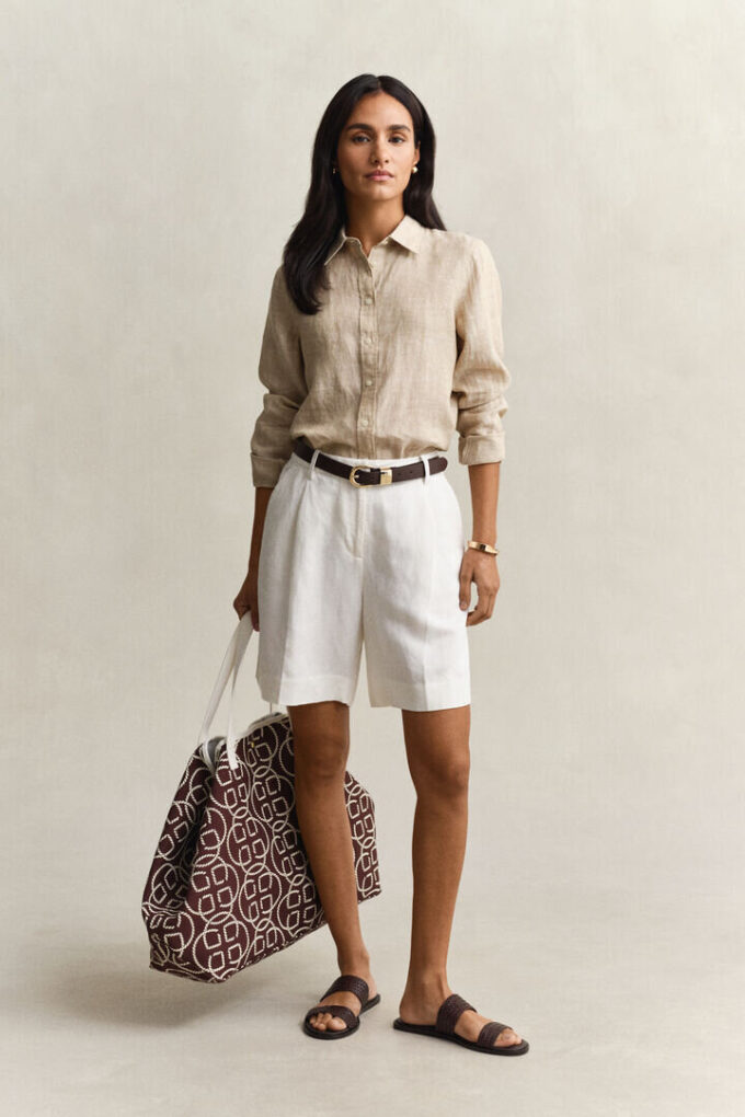 Regular Fit Linen Shirt