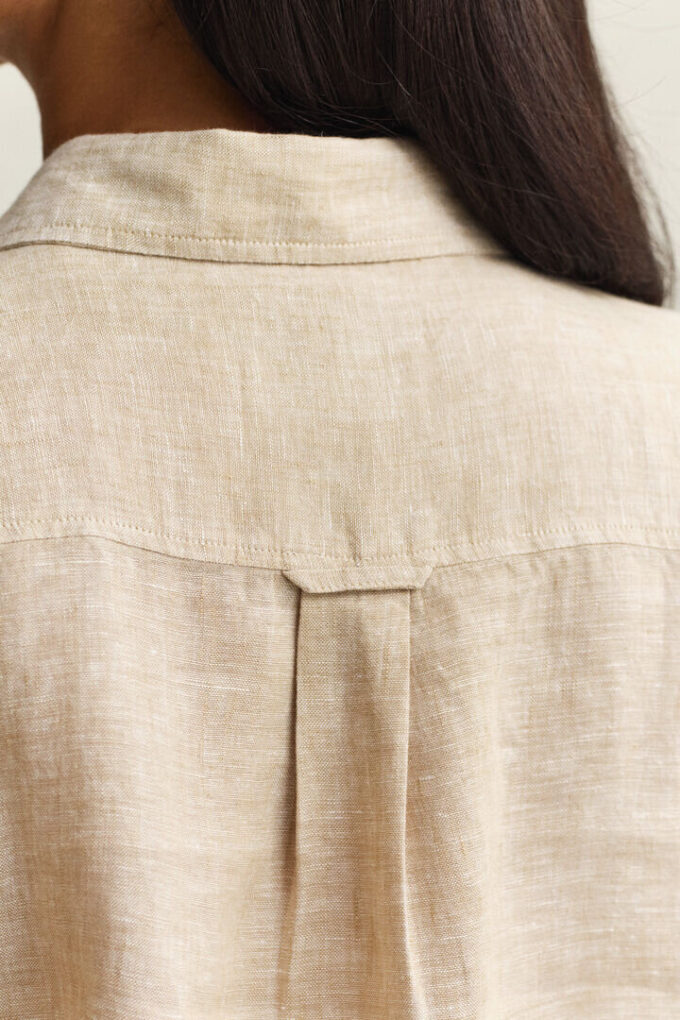 Regular Fit Linen Shirt