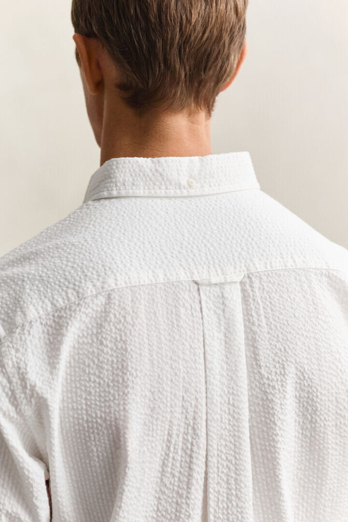 Regular Fit Seersucker Shirt