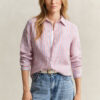 Regular Fit Striped Linen Shirt