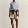 Regular Fit Striped Linen Shirt