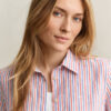 Regular Fit Striped Linen Shirt