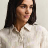 Regular Fit Striped Linen Shirt