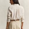 Regular Fit Striped Linen Shirt