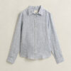 Regular Fit Striped Linen Shirt