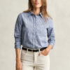 Regular Fit Striped Poplin Shirt