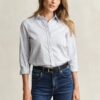 Regular Fit Striped Poplin Shirt