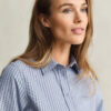 Regular Fit Striped Poplin Shirt